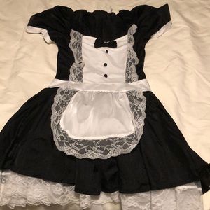 French Maid costume, halloween ready!